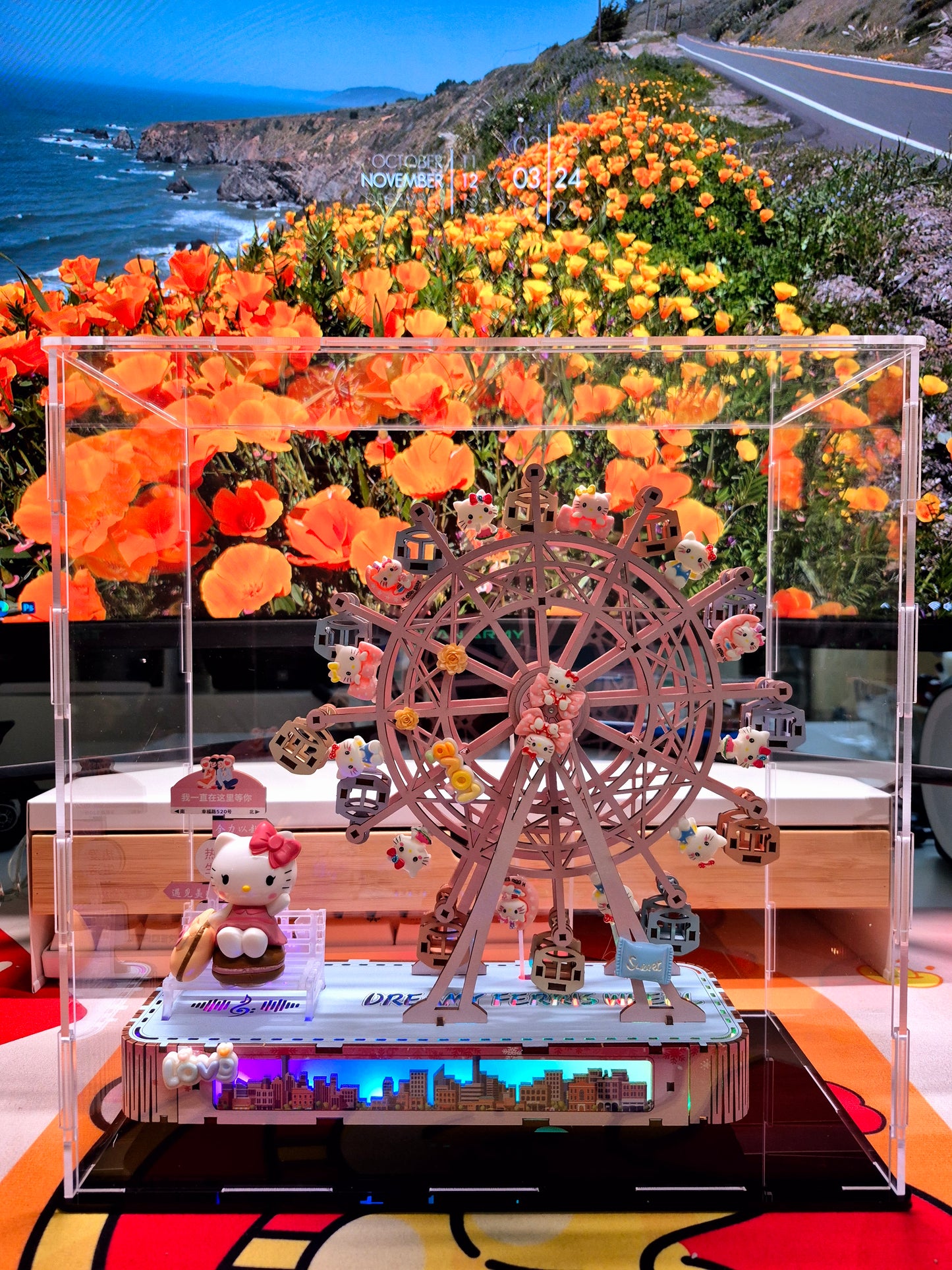 爱的倾心 · 摩天轮音乐爱的 艺术品 🎡💖