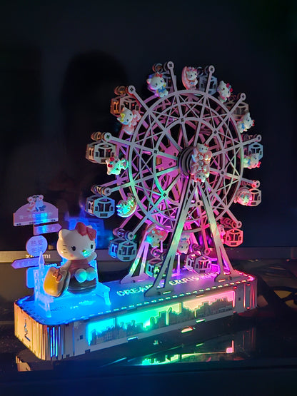 爱的倾心 · 摩天轮音乐爱的 艺术品 🎡💖